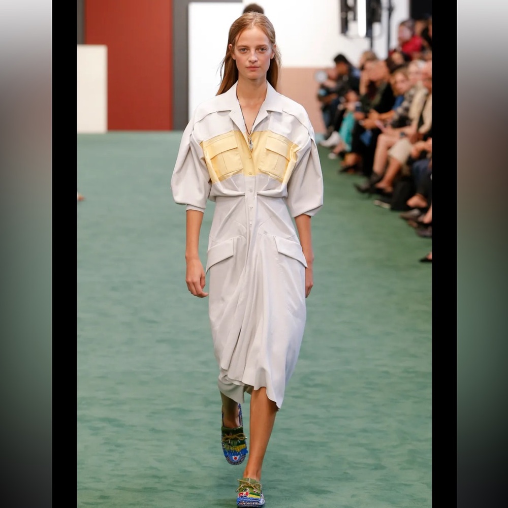 Carven RUNWAY catwalk READY-TO-WEAR midi dress - Picture 2 of 6